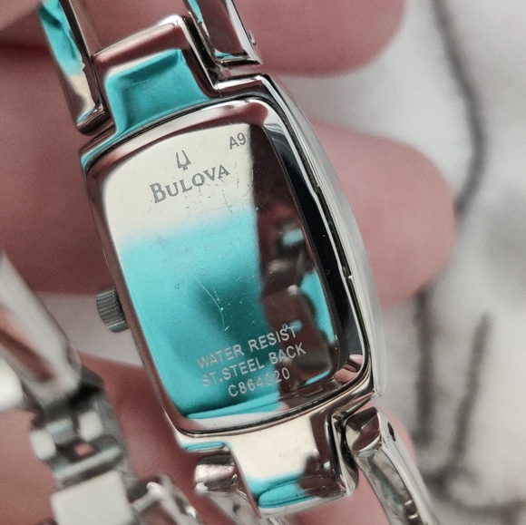 Bulova silver women's watch - Picture 5 of 5